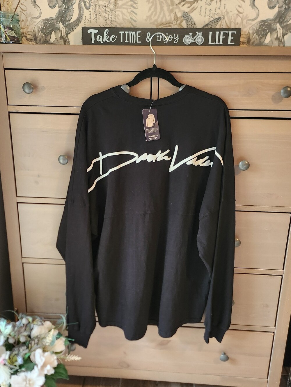 Darth Vader Spirit Jersey Size XL Rare with signature on the back